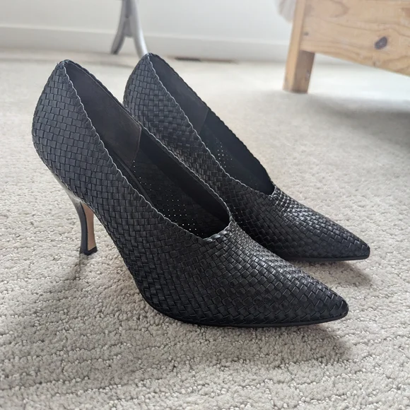 Tory Burch Black Heels Elegant Design - Picture 4 of 12